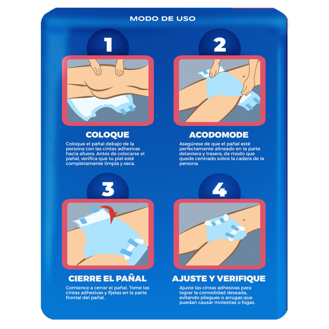 Pañal Unisex Durnal Max - 10 piezas